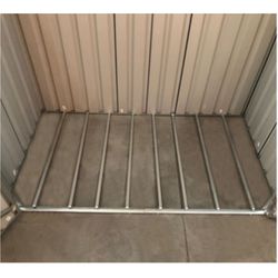 Build-Well 6 ft. x 4 ft. Metal Horizontal Modern Floor Frame Kit