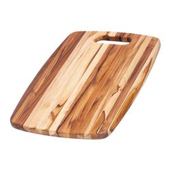 TeakHaus 18 in. L X 12 in. W X 1 in. Teak Wood Chopping Board
