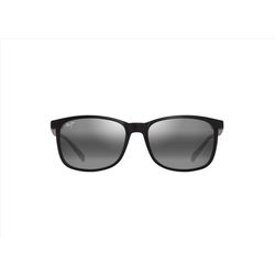 Maui Jim Hulili Sunglasses Men's Matte Black Frame Neutral Gray Lens Polarized
