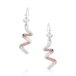 Montana Silversmiths Women's Buckaroo Bling Earrings