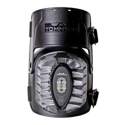 Tommyco 6.5 in. L X 4 in. W Rough Terrain Hinged Knee Pads Black One Size Fits All