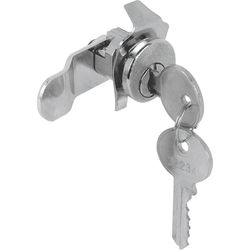 Prime-Line Nickel Steel Counter Clockwise Mailbox Lock For American Device 2