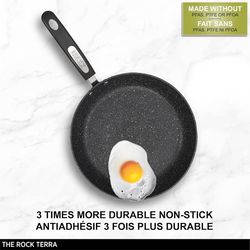 Starfrit Ceramic Coated Aluminum Saucepan 3 qt Black