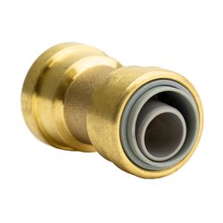 QuickFitting Push to Connect 3/4 in. PF Brass Coupling