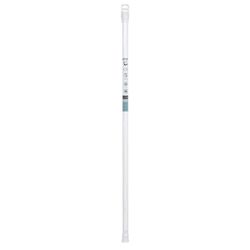Zenna Home Shower Curtain Rod 72 in. L White