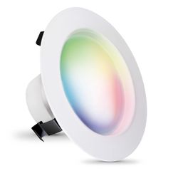 Feit Smart Home Frost White 5.1 in. W Aluminum LED Smart-Enabled Dimmable Recessed Downlight 8 W
