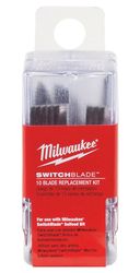 Milwaukee Switchblade Hardened Steel Wood Chiseling Replacement Switchblade 2-1/8 in. L 10 pc