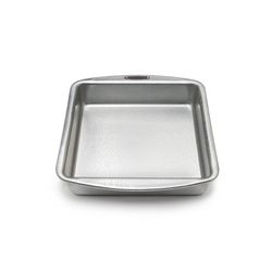 Doughmakers 9 in. W X 9 in. L Cake Pan Silver