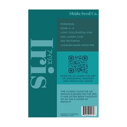 Chive Shido Seed Co. Iris Seeds 1 pk