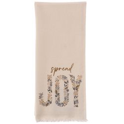 Karma Multicolored Cotton Spread Joy Tea Towel 1 pk