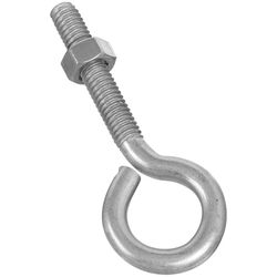 National Hardware 5/16 in. X 3-1/4 in. L Stainless Stainless Steel Eyebolt Nut Included