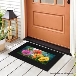 Briarwood Lane 22 in. W X 10 in. L Multi-Color Rubber Door Mat