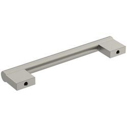 Amerock Contemporary Bar Cabinet Pull 5-1/16 in. Satin Nickel Silver 1 pk