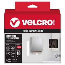 VELCRO Brand Industrial Strength Large Nylon Hook and Loop Fastener 180 in. L 1 pk