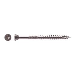 Big Timber No. 9 Sizes X 2-1/2 in. L Star Stainless Steel Fine Wood Screws 565 pk