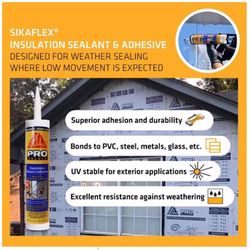 Sika Dark Bronze Polyurethane Sealant and Adhesive 9 oz