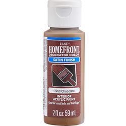 Homefront Satin Chocolate Hobby Paint 2 oz