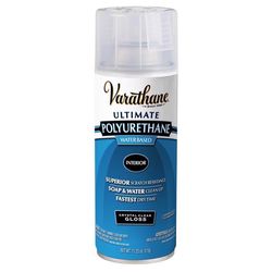 Varathane Ultimate Gloss Crystal Clear Water-Based Polyurethane Spray 11.25 oz