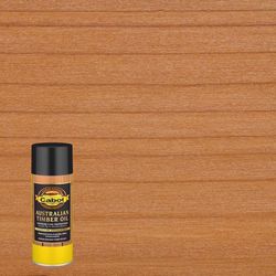 Cabot Australian Timber Oil Aerosol Transparent Honey Teak Oil-Based Penetrating Oil Australian Timb