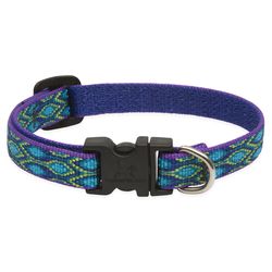 Lupine Pet Original Designs Multicolor Rain Song Nylon Dog Adjustable Collar