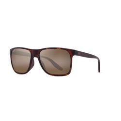 Maui Jim Pailolo Sunglasses Unisex Matte Tortoise Frame HCL Bronze Lens