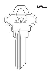 HILLMAN House/Office Key Blank Single For Schlage Locks