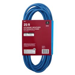 Ace Outdoor 25 ft. L Blue Extension Cord 14/3 SJTOW