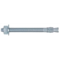 HILLMAN 5/8 in. D X 5 in. L Steel Round Head Wedge Anchor 10 pc