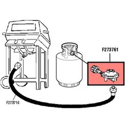 Mr. Heater 3/8 in. D Steel Female Pipe Thread Low Pressure Regulator