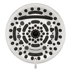 Oxygenics PowerMax Chrome ABS 9 settings Showerhead 1.8 gpm