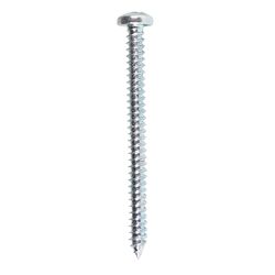 HILLMAN No. 8 Ga. X 2 in. L Phillips Pan Head Sheet Metal Screws 100 pk
