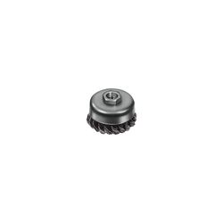 Milwaukee 3 in. Knotted Wire Cup Brush Steel 1200 rpm 1 pc