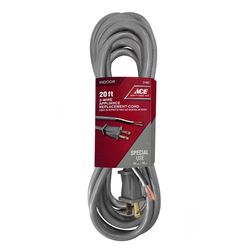 Ace 18/2 SVT 125 V 20 ft. L Vacuum Cleaner Cord