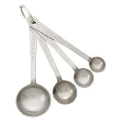Harold Import Stainless Steel Silver Measuring Spoon