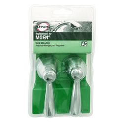 Danco For Moen Chrome Bathroom and Kitchen Faucet Handles