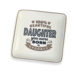 Trinket Dishes Daughter Tray Ceramic 1 pk