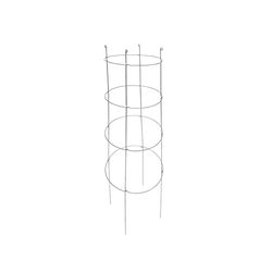 Glamos Wire 54 in. H X 18 in. W X 18 in. D Silver Steel Plant Support