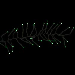 Holiday Bright Lights LED Rice Cluster Green 500 ct Christmas Lights
