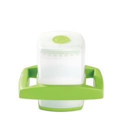 Starfrit White/Green Plastic/Stainless Steel Fry Cutter