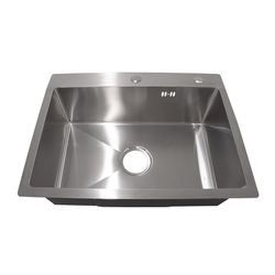 Blue Sky Outdoor Living Outdoor Kitchen Outdoor Sink Stainless Steel 7.87 in. H X 23.5 in. W X 17.56
