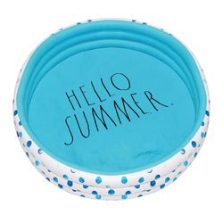 CocoNut Float Rae Dunn 260 gal Round Wading Pool 46 in. D