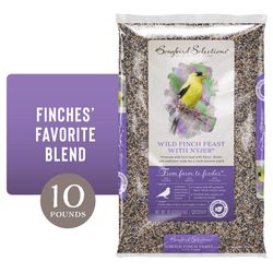 Songbird Selections Wild Finch Feast with Nyjer Wild Bird Food 10 lb