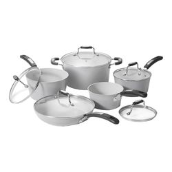 Starfrit Ceramic Coated Aluminum Cookware Set Gray