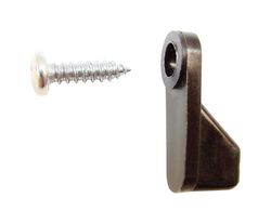 Barton Kramer Black Nylon Window Clip 1 pk