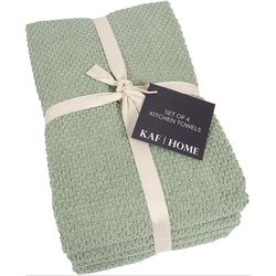 KAF Home French Green Cotton Kitchen Towel