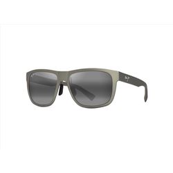 Maui Jim Puakea Sunglasses Men's Matte Greyish-Green Frame Neutral Gray Lens Polarized