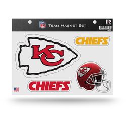 Rico NFL Kansas City Chiefs Team Magnet Sheet 1 pk