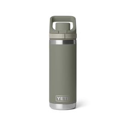 YETI Rambler 18 Pampa Green BPA Free Bottle with Flip Chug Cap
