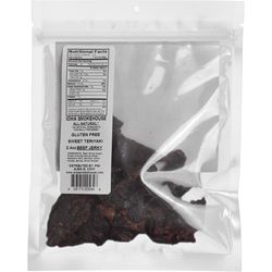IOWA SMOKEHOUSE Ranch Hand Sweet Teriyaki Beef Jerky 2.4 oz Pouch