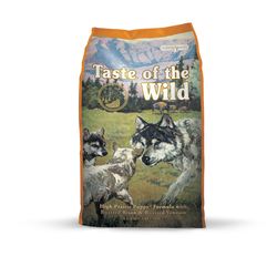 Taste of the Wild High Prairie Puppy Roasted Bison and Venison Dry Dog Food Grain Free 5 lb